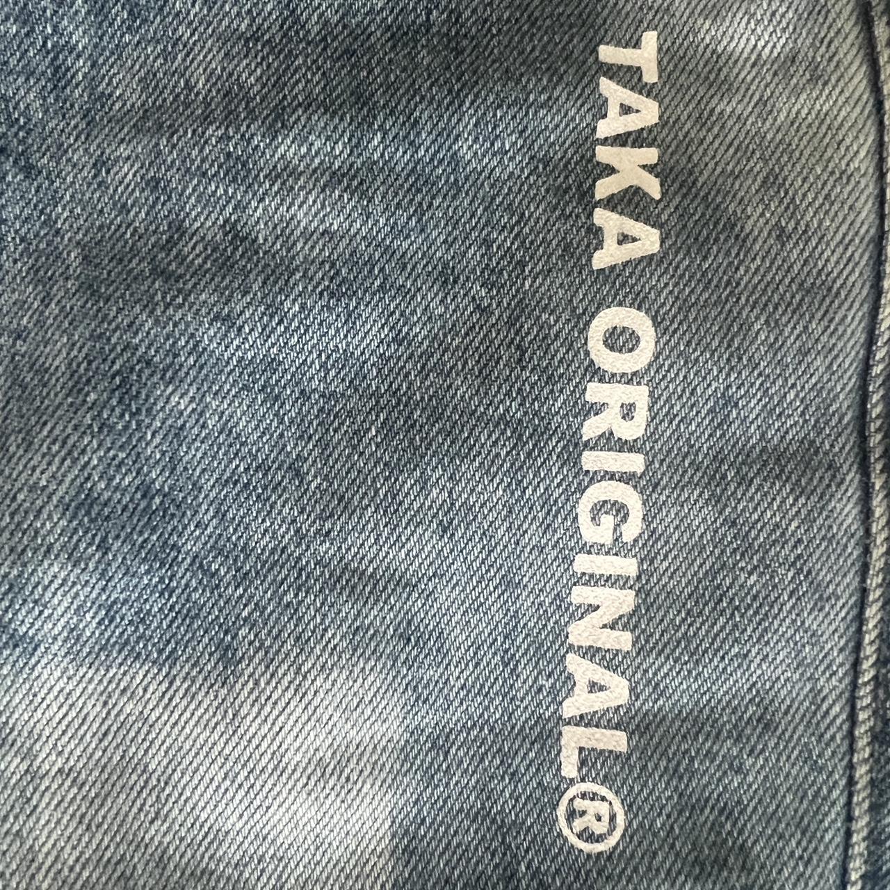 『TAKA ORIGINAL』That's Fun distressed loose-fit jeans TAKA Original That's Fun distressed patchwork loose-fit