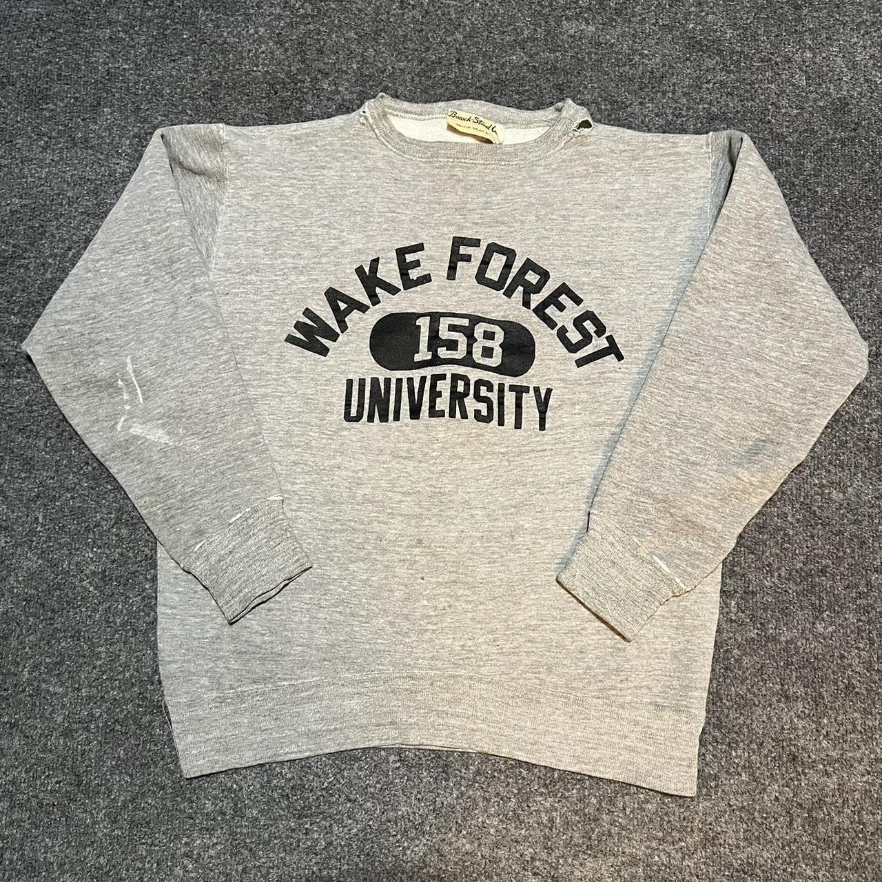 Wake forest university sales sweatshirt