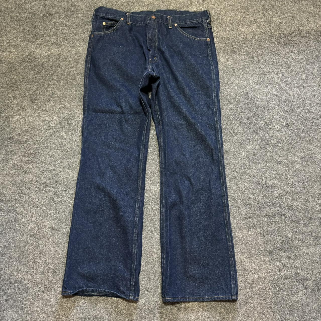 Vintage Sears Roebucks Denim Bootcut Jeans Talon Zip...