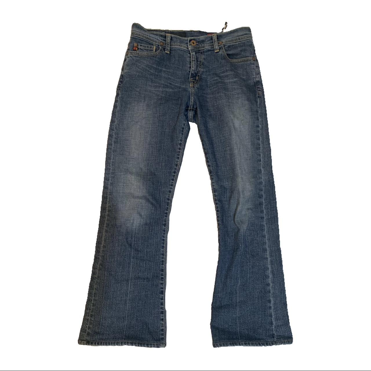 AG Jeans Men's Blue and Navy Jeans | Depop