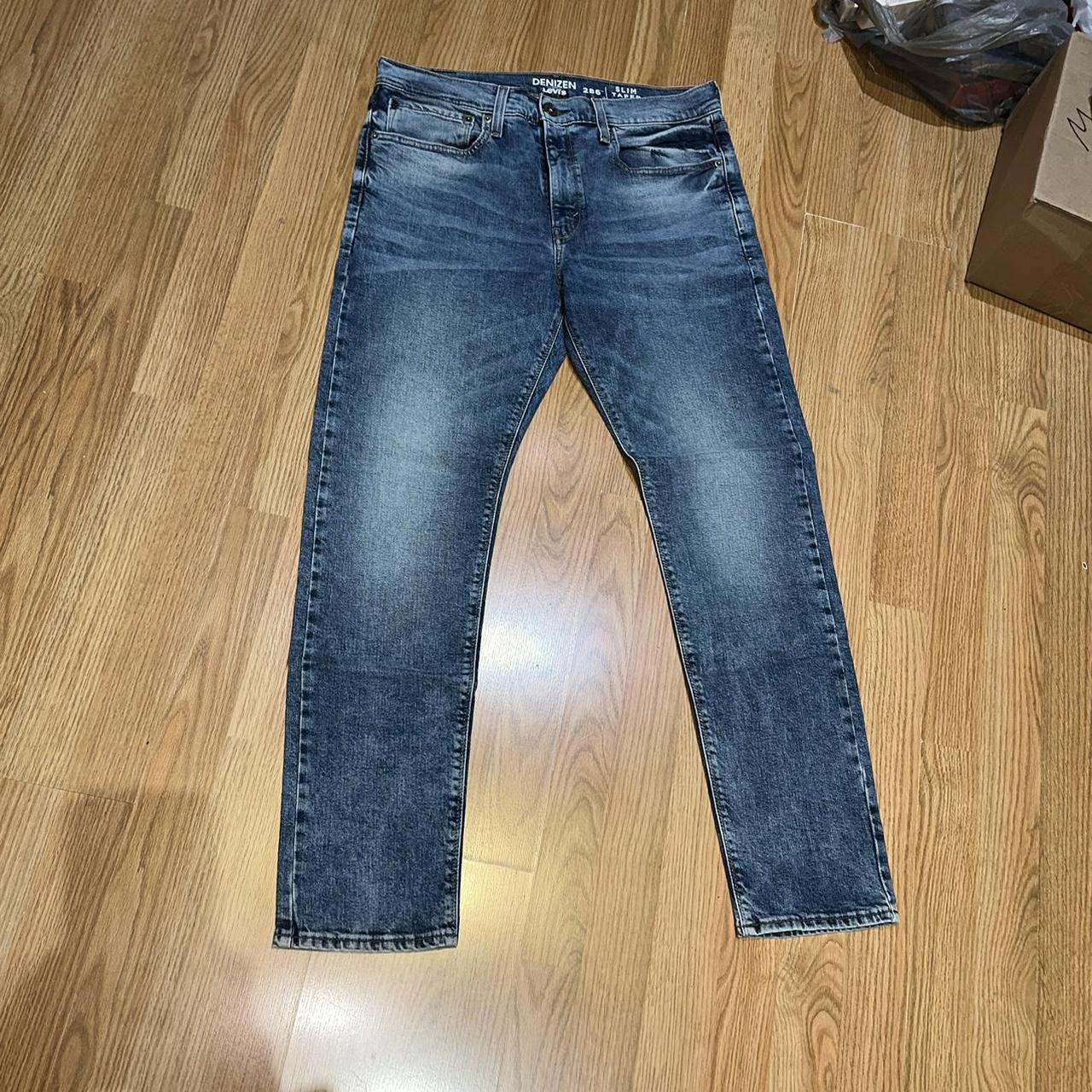 These men’s Levi’s Denizen 286 slim taper fit jeans... - Depop