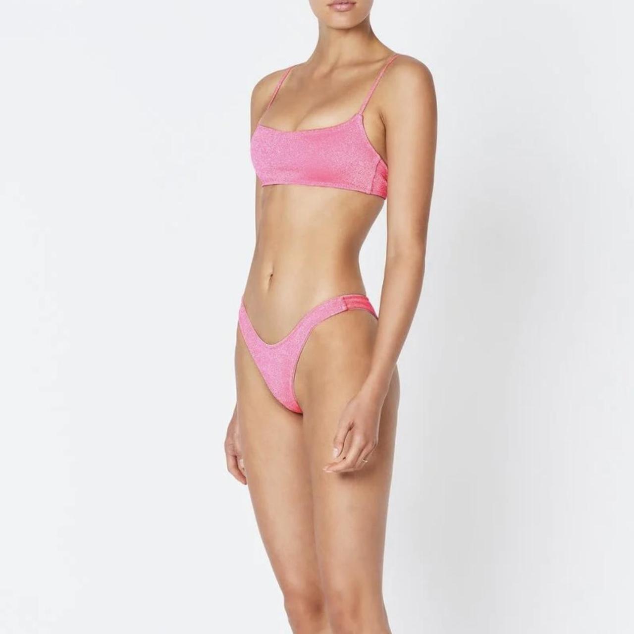 nwt triangl mica bikini in blush both small comes - Depop