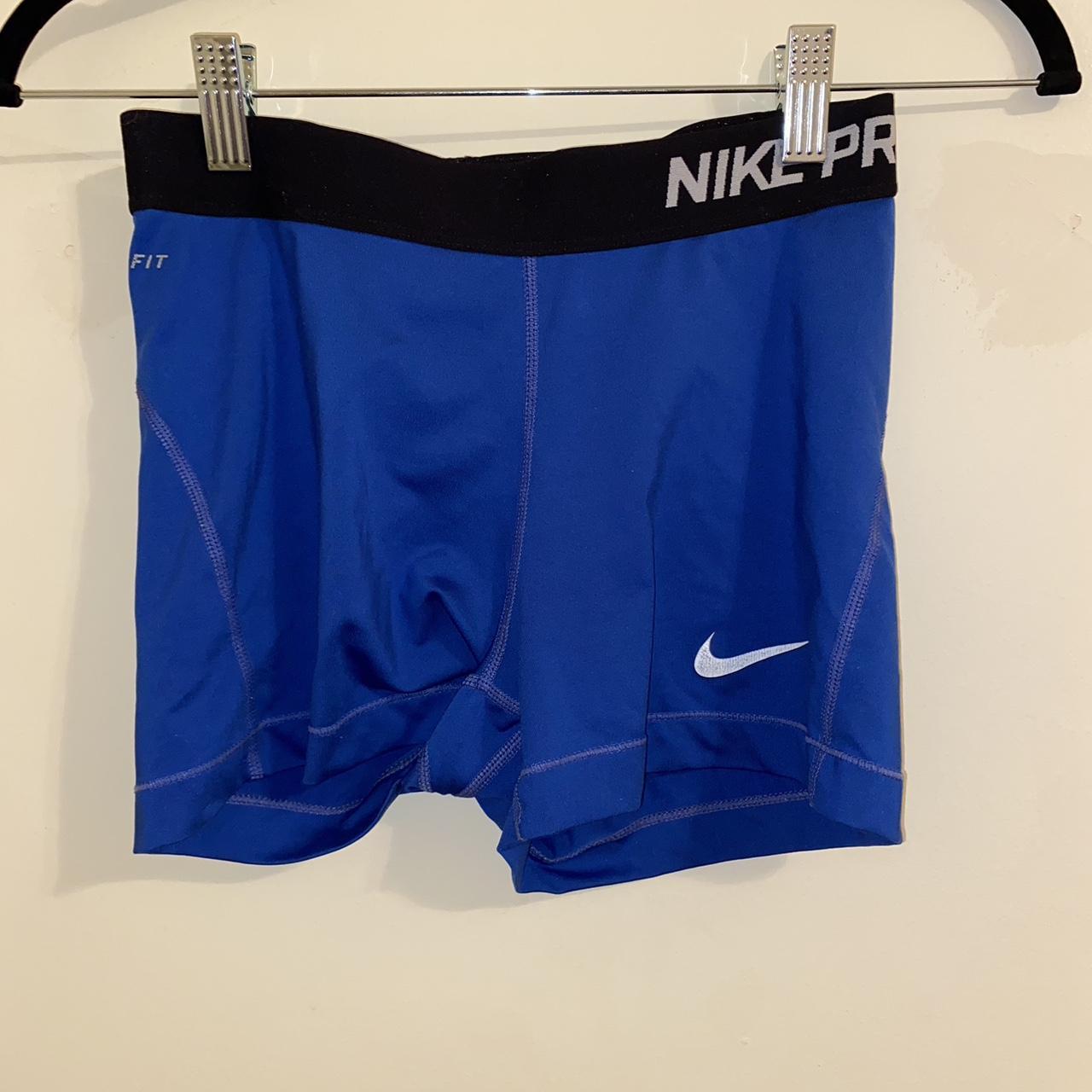 Royal blue clearance nike pro spandex