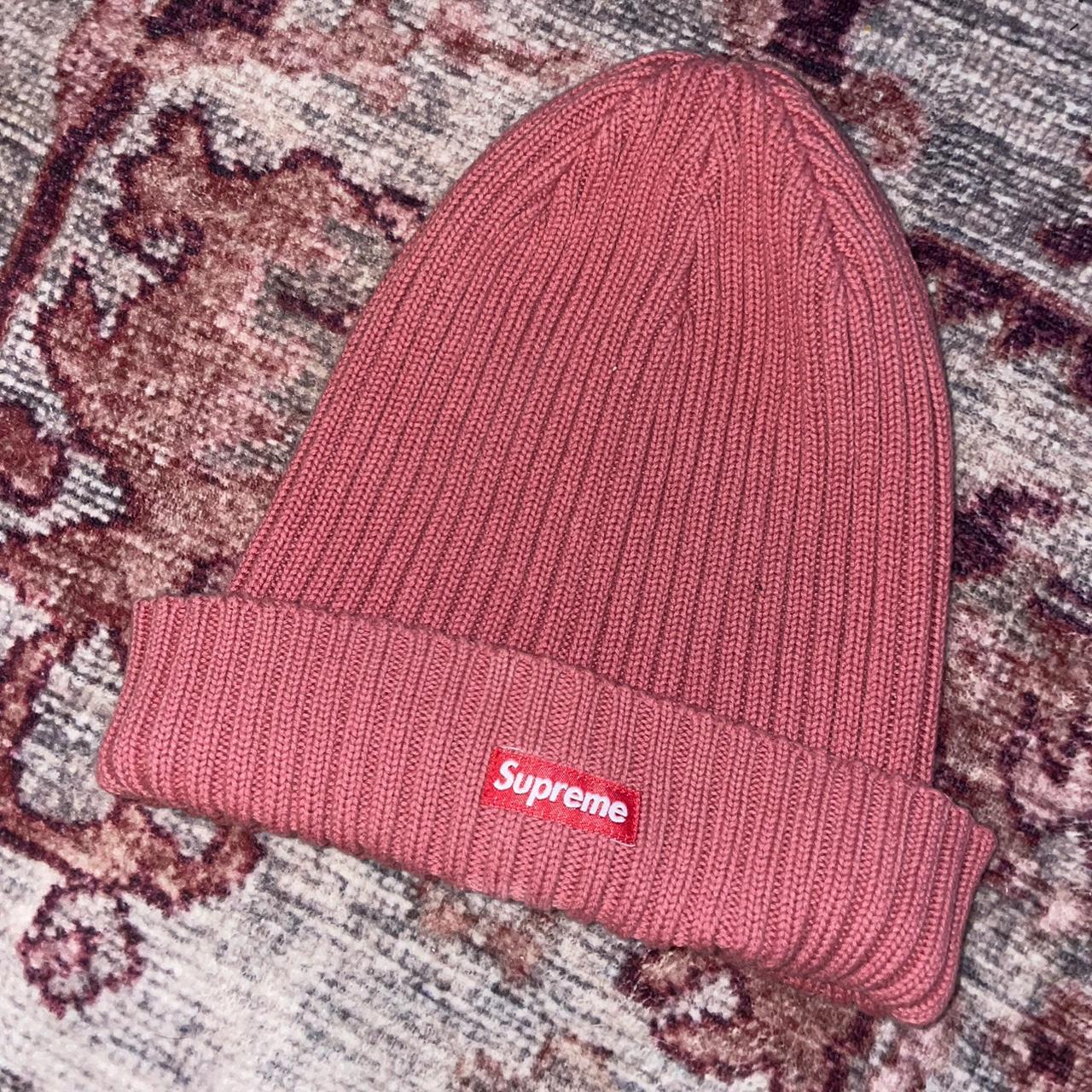 Vintage Supreme OverDyed Beanie / Pink , OS/SS22 Week...