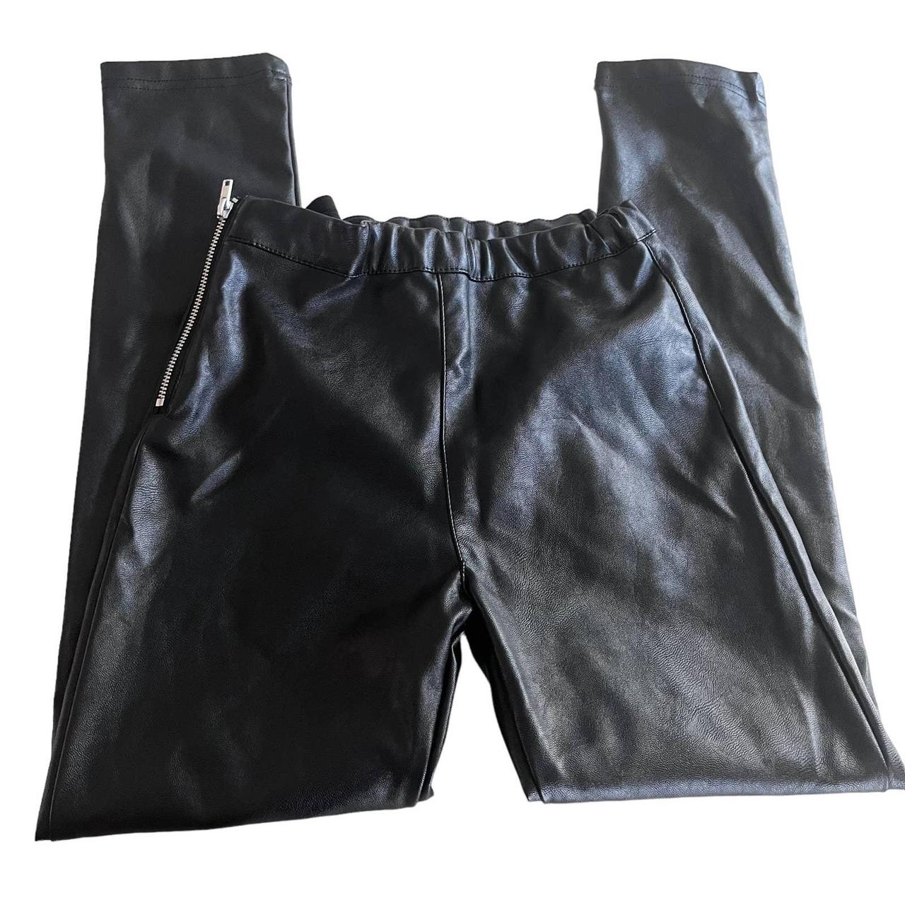 H&M faux leather leggings Bought on Depop but - Depop