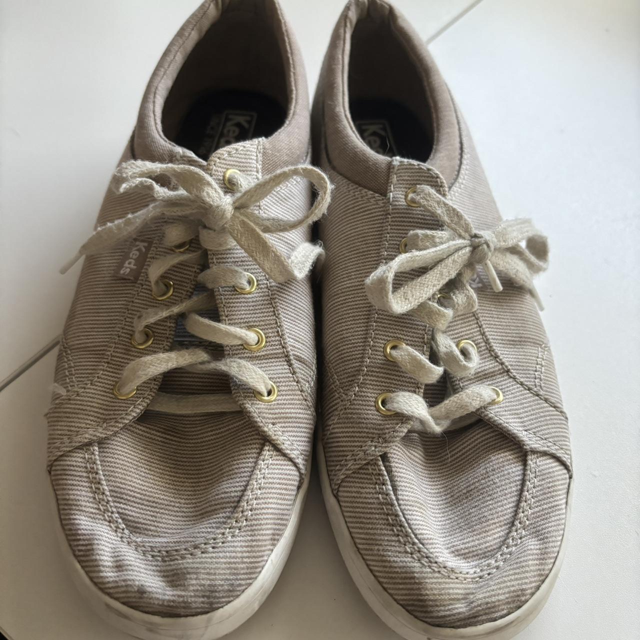 striped keds
