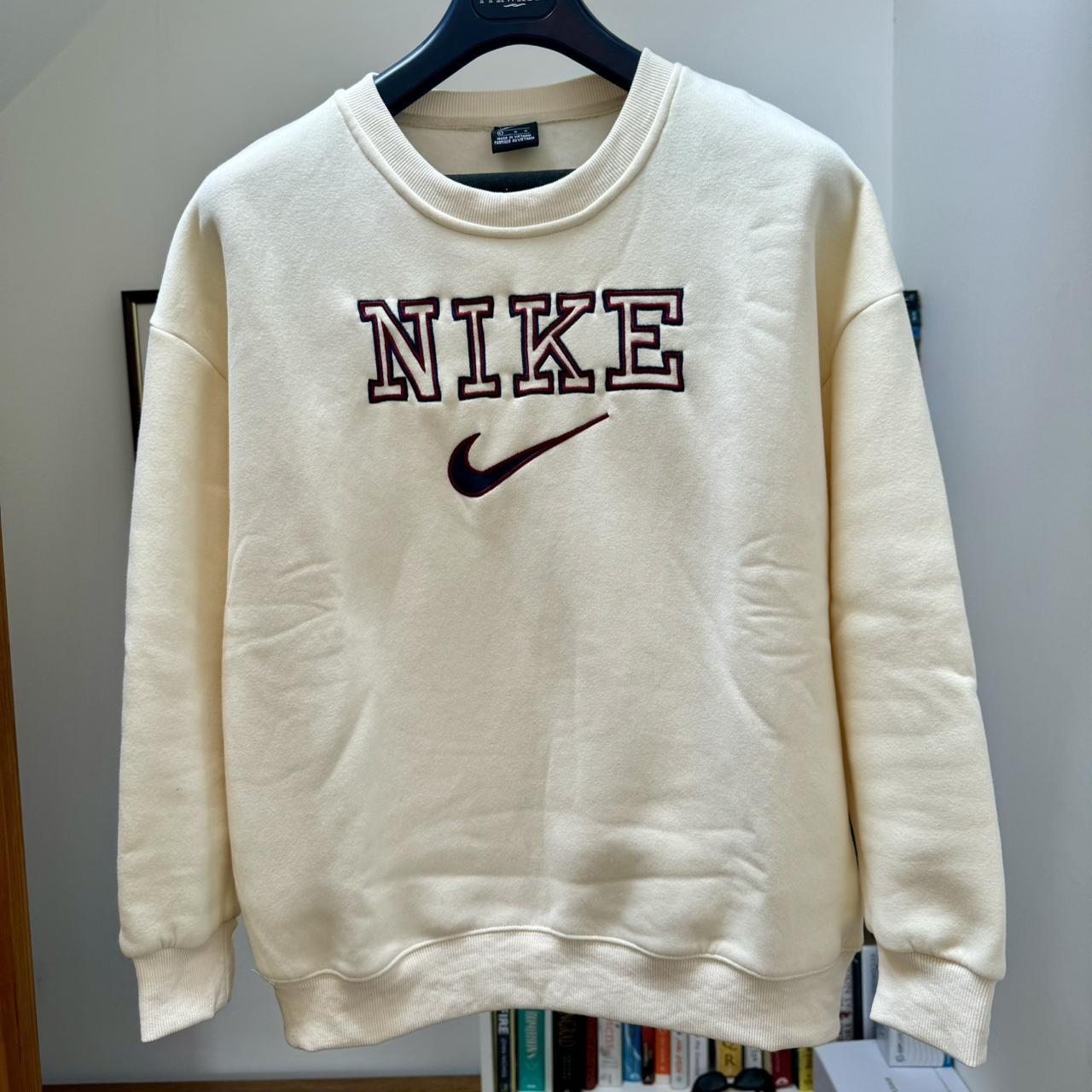 mens cream nike sweatshirt