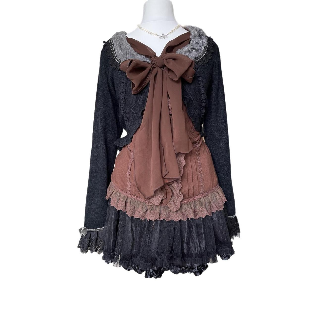 ꀾ'꒱°˖ Axes femme fur knife lace cardigan... Depop