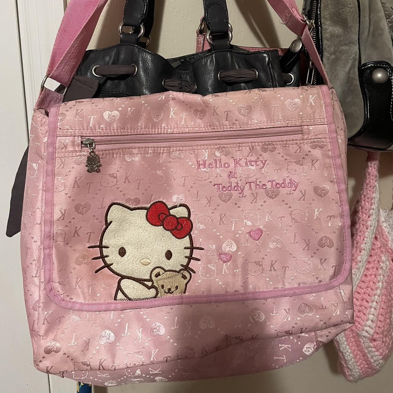 Pink Hello Kitty Messenger Bag