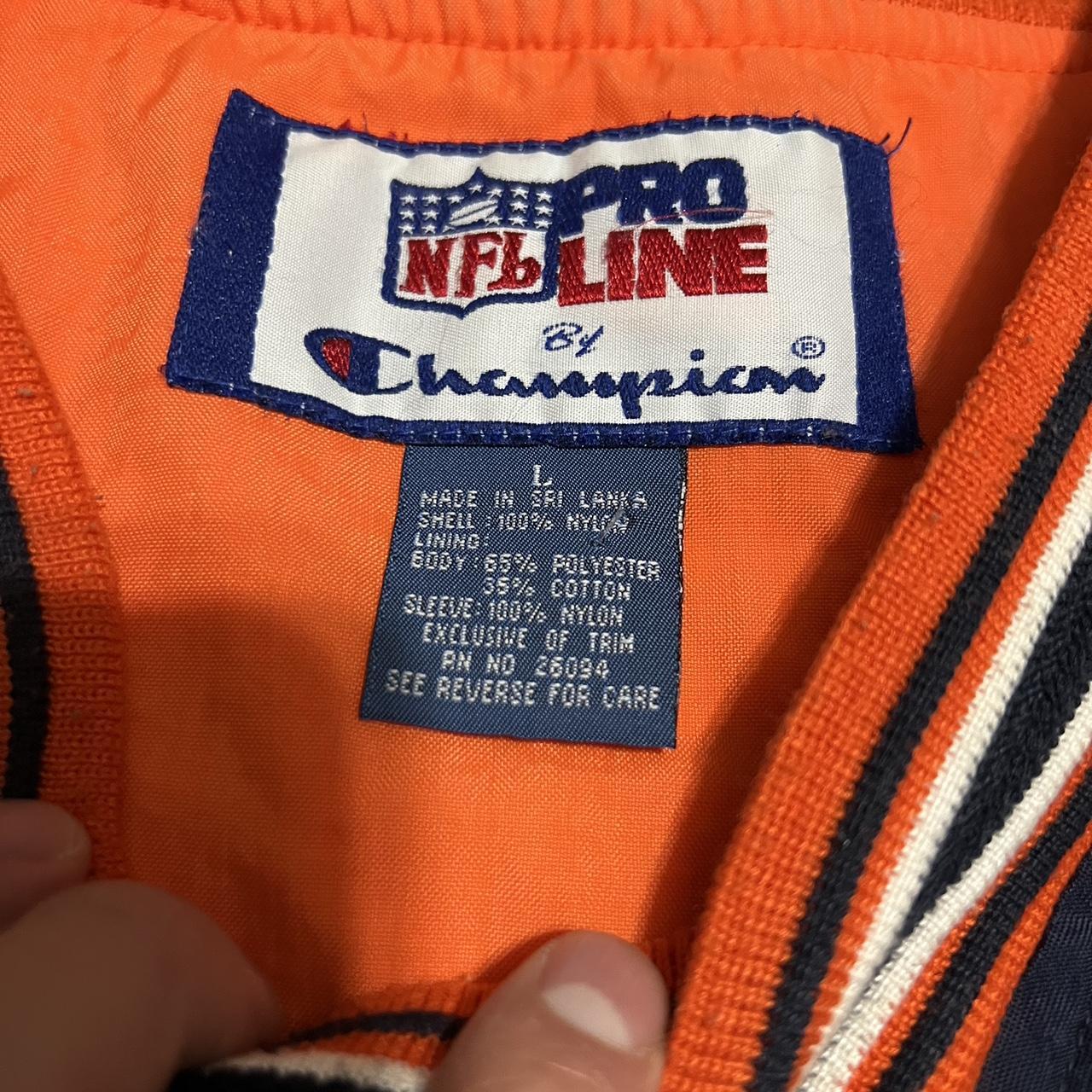 Vintage Denver Broncos Windbreaker 90s NFL Pro - Depop