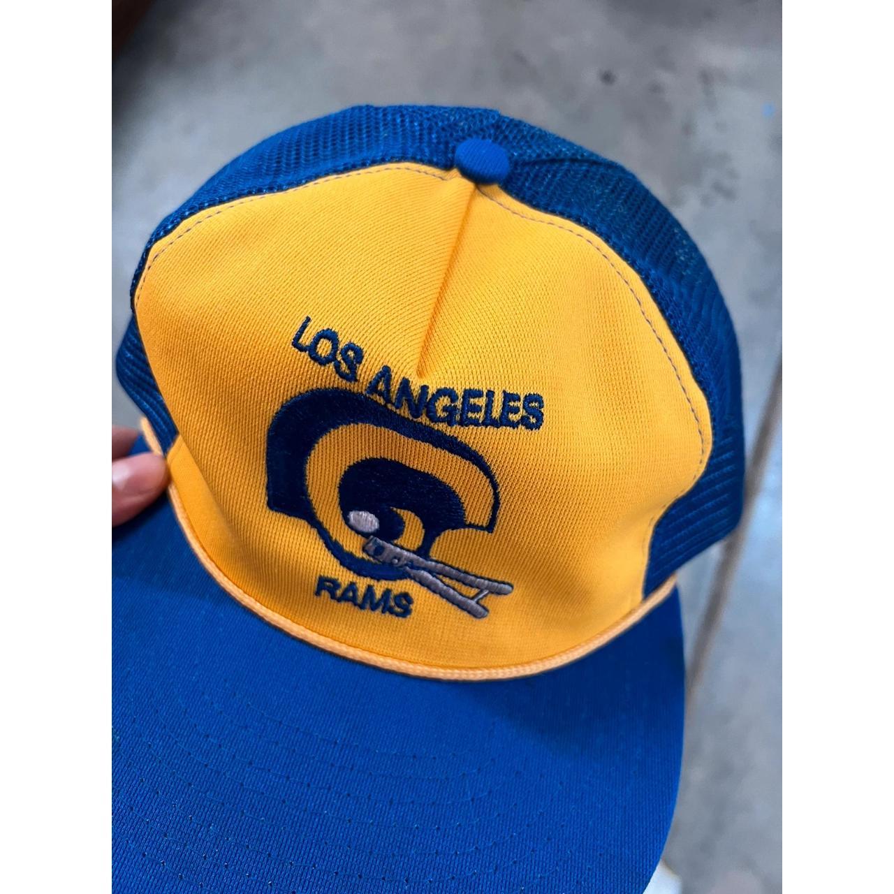 LA Rams old school Mitchell & Ness SnapBack hat. - Depop