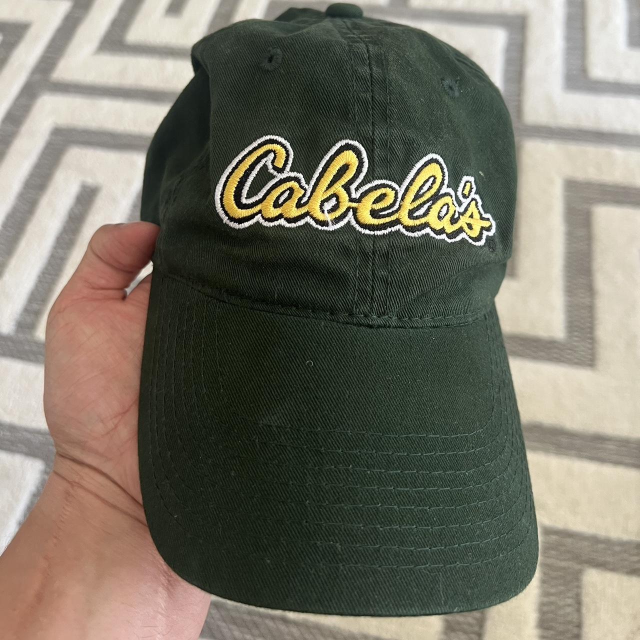 Cabelas Green Baseball Hat Cap Outdoors. Pre owned - Depop