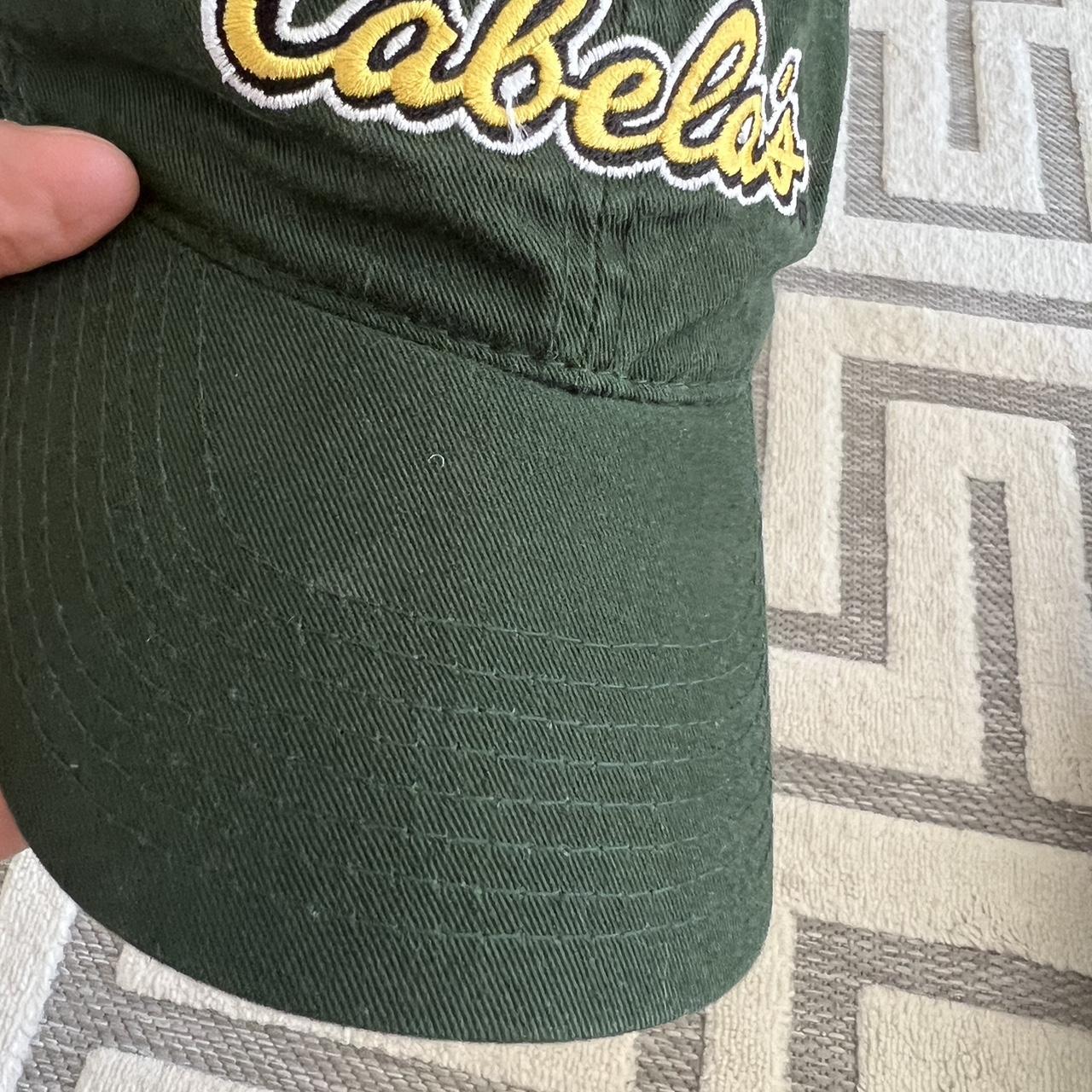 Cabelas Green Baseball Hat Cap Outdoors. Pre owned - Depop