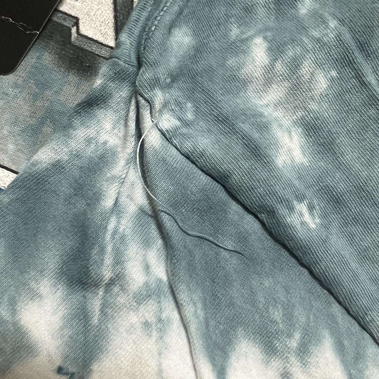 Vintage Majestic Carolina Panthers Tie Dye Shirt - Depop