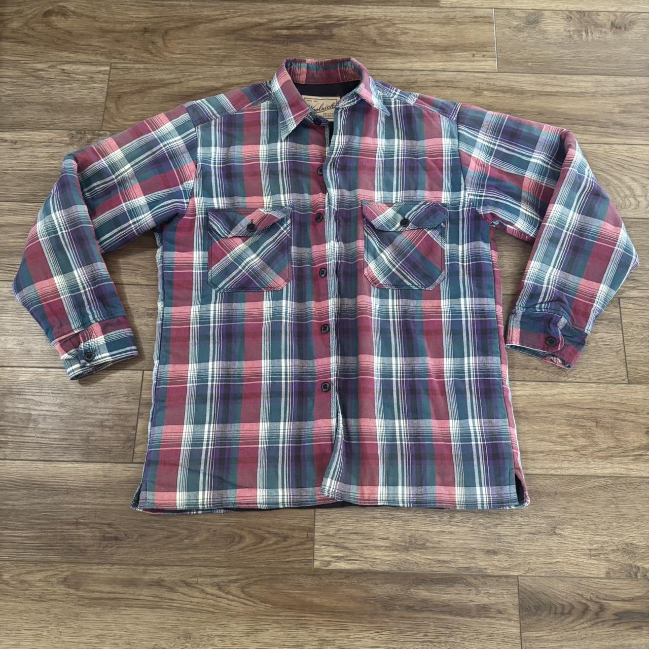 Woolrich Men's Shacket Jacket - Multi - M – Vinta… - image 1