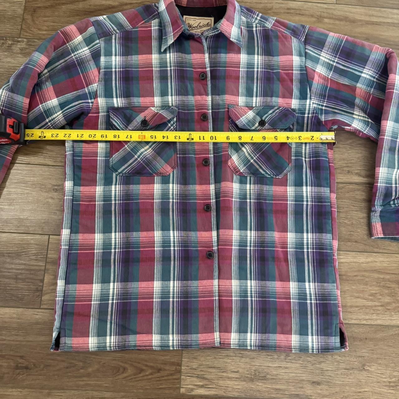 Woolrich Men's Shacket Jacket - Multi - M – Vinta… - image 7