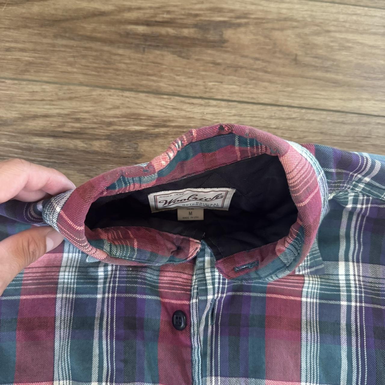 Woolrich Men's Shacket Jacket - Multi - M – Vinta… - image 4