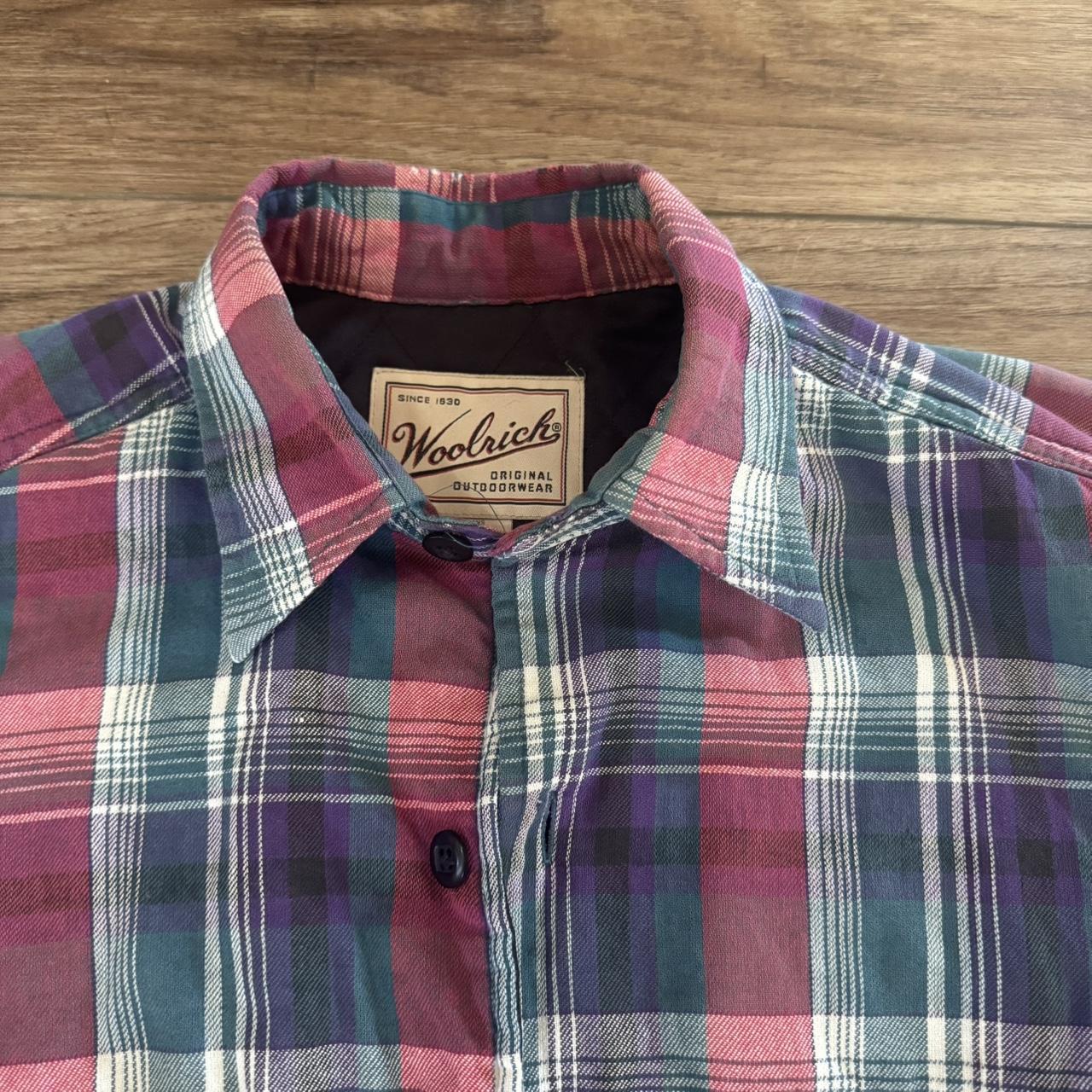 Woolrich Men's Shacket Jacket - Multi - M – Vinta… - image 3