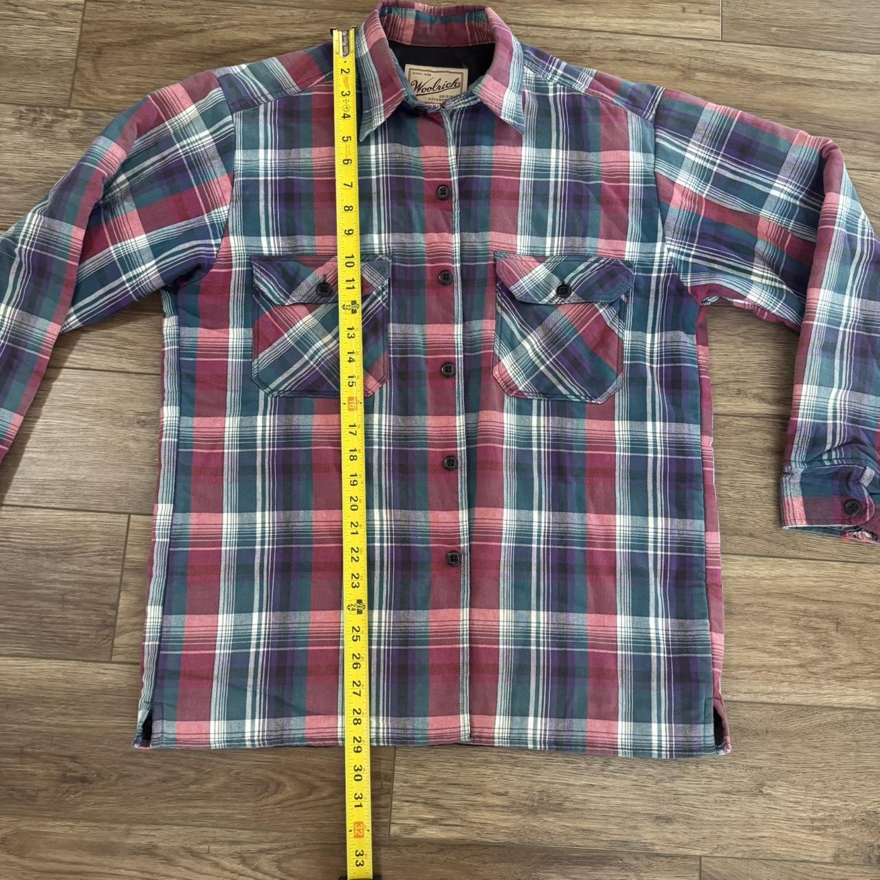 Woolrich Men's Shacket Jacket - Multi - M – Vinta… - image 8