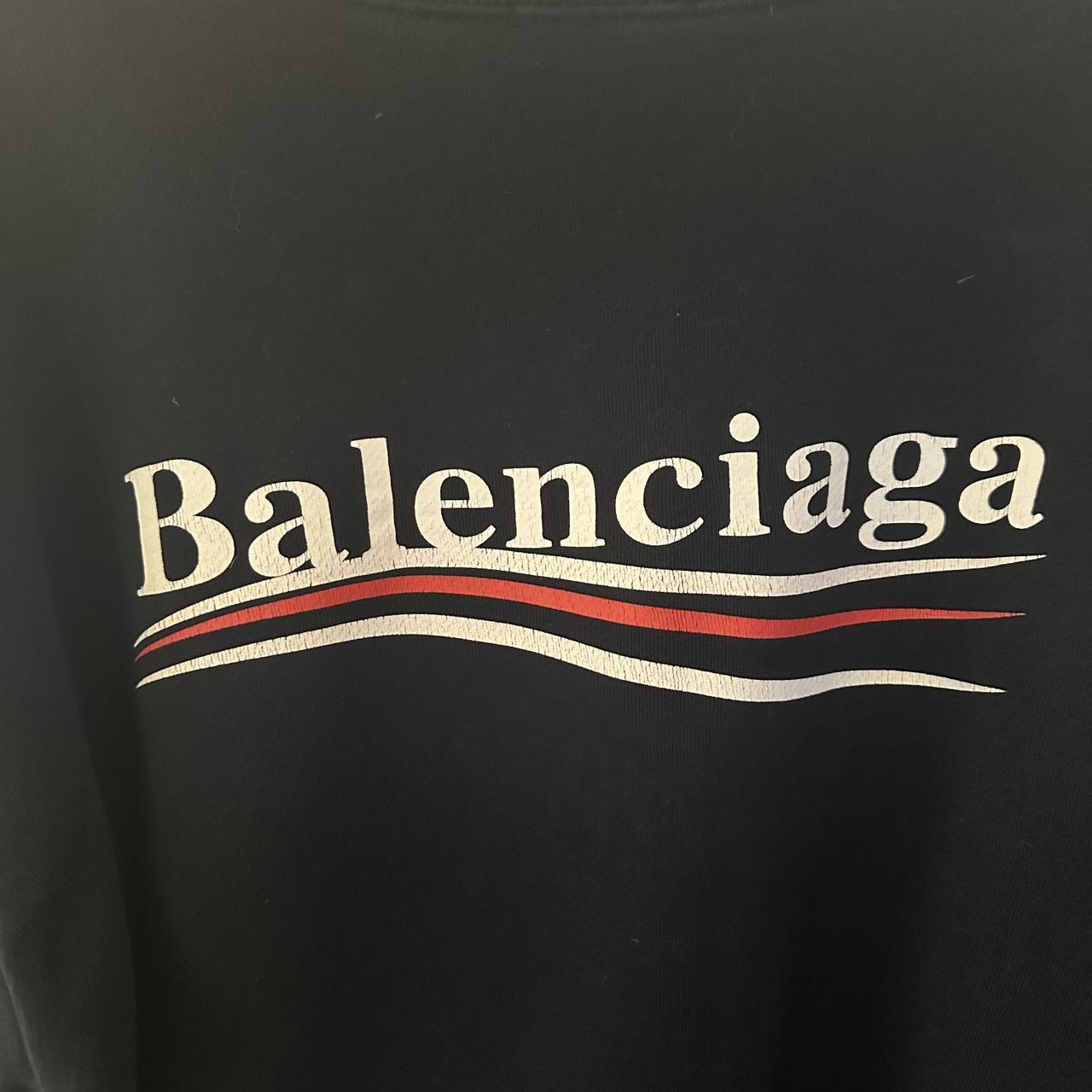 BALENCIAGA SWEATER // SELLING DUE TO NOT FITTING... - Depop