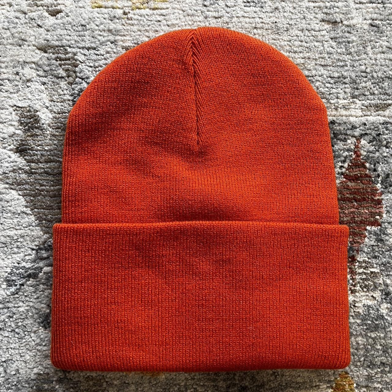 carhartt orange beanie