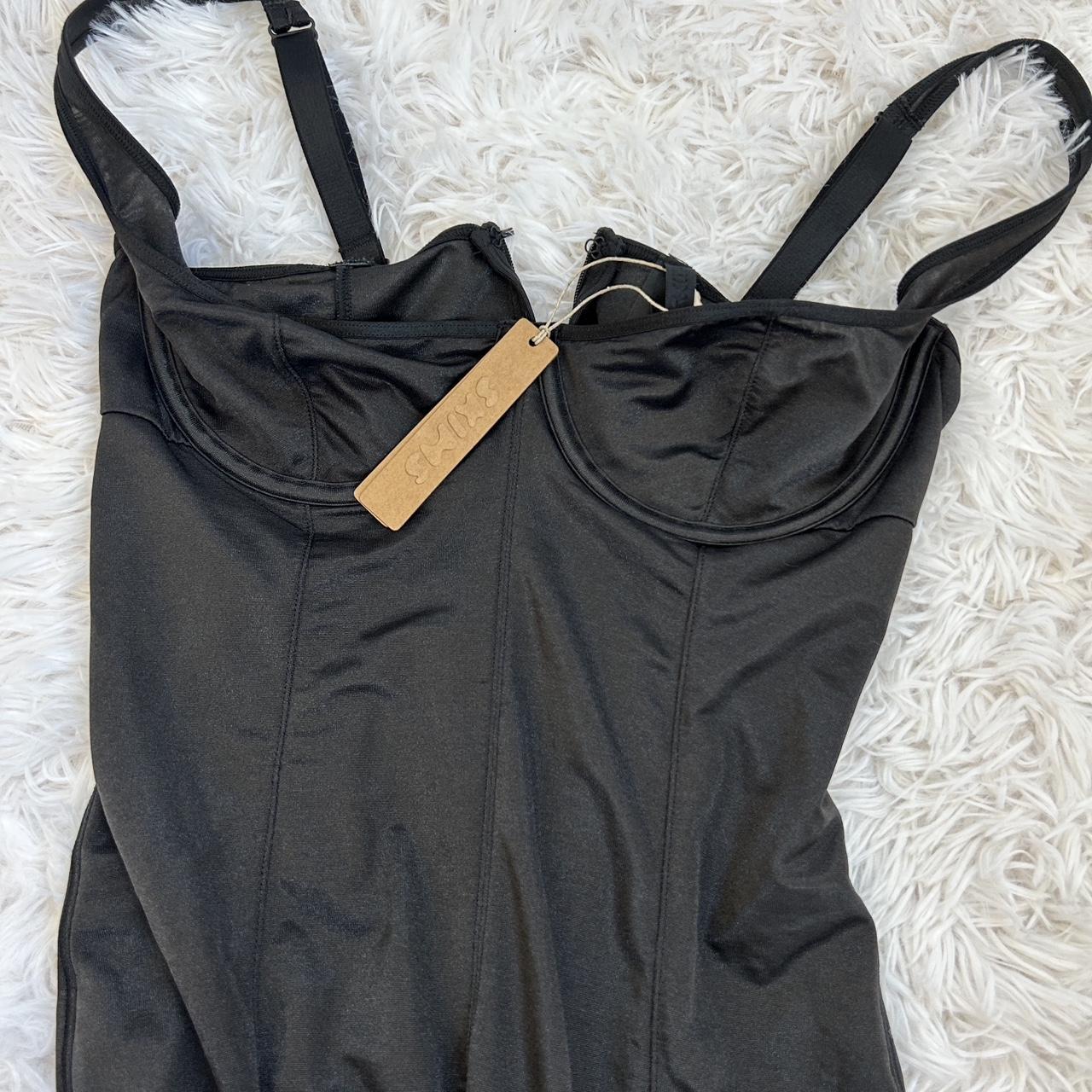 Skims Onesie Bodysuit Black Limited Edition Size Depop