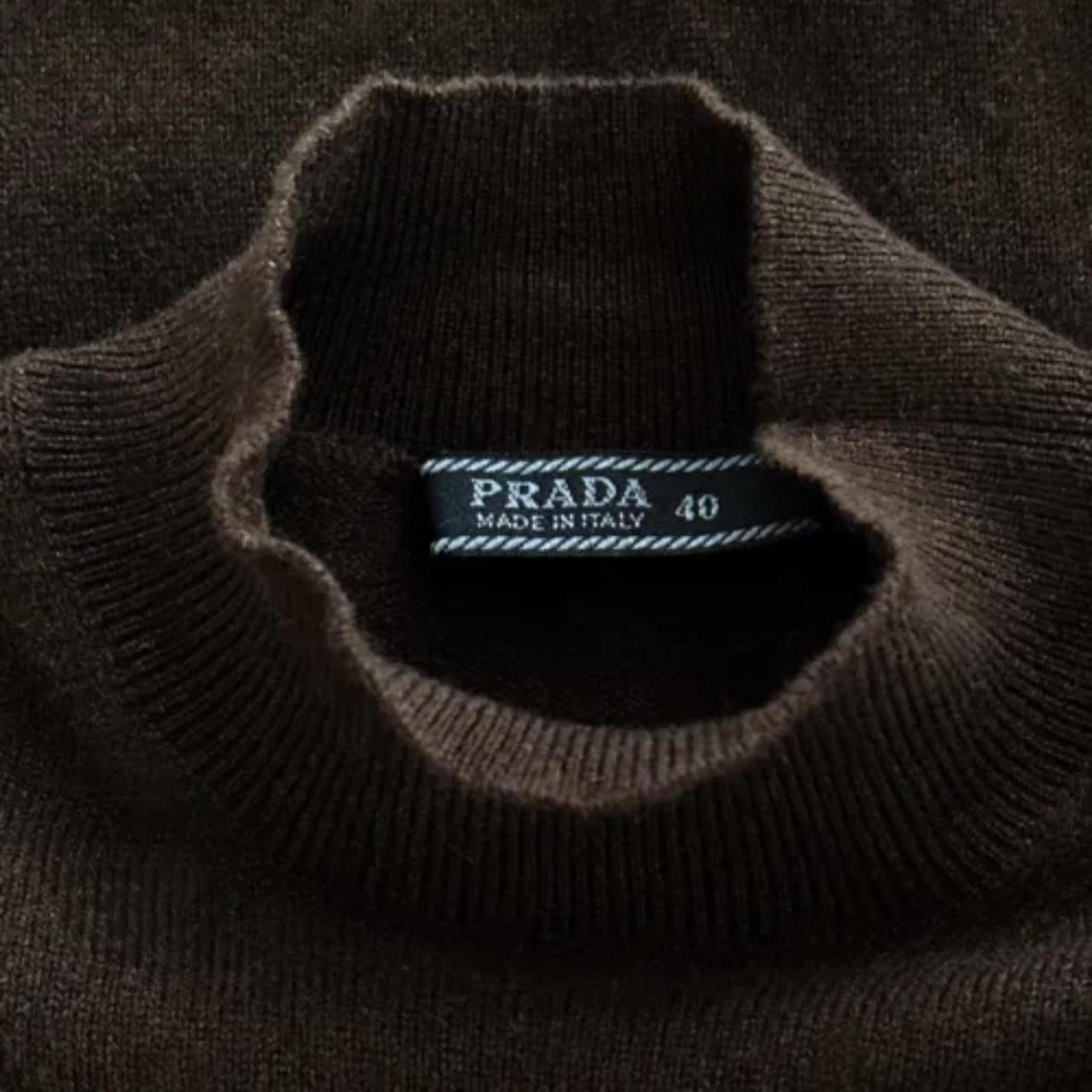 Prada turtleneck sweater from the 90s. 100%...