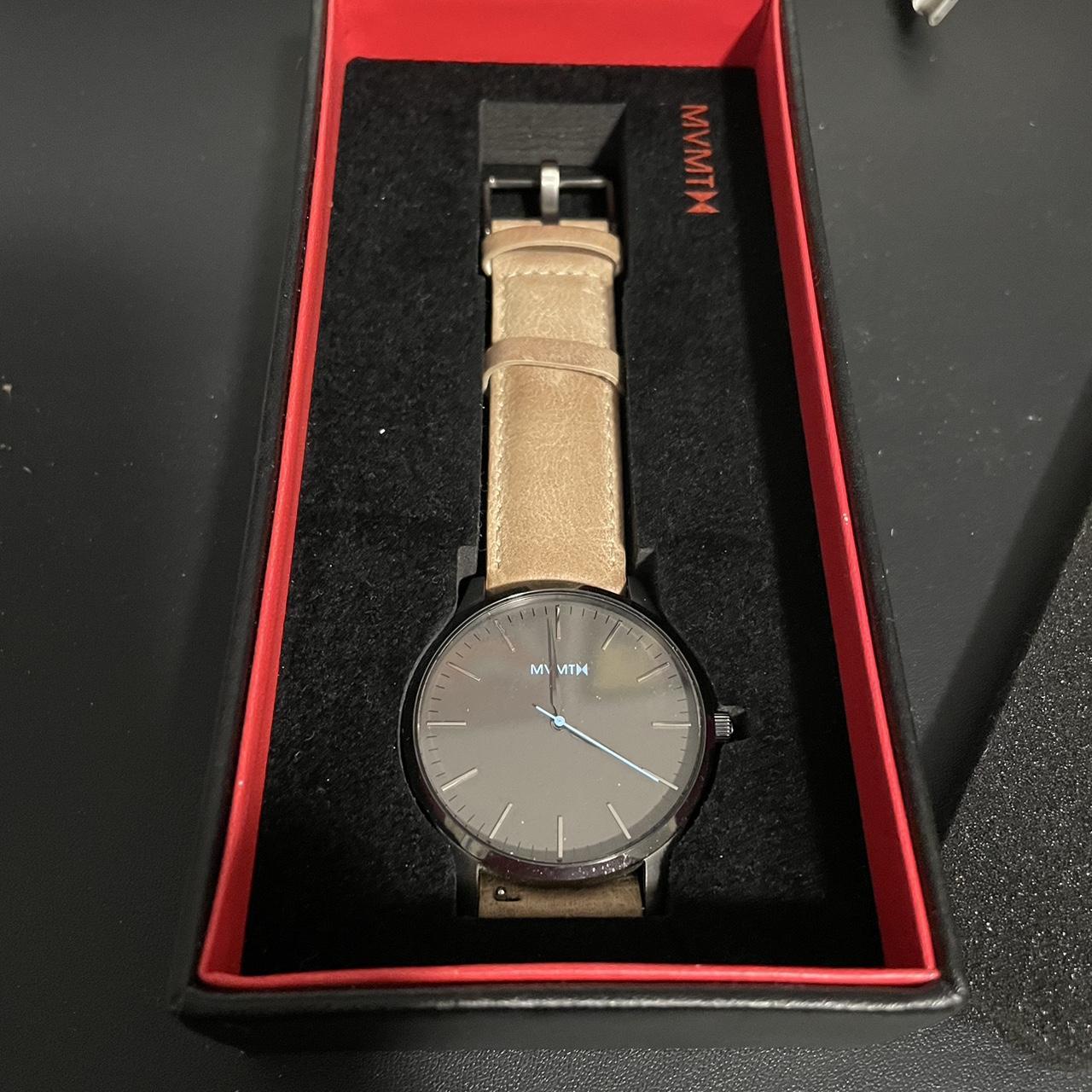 MVMT Watch 40mm Gunmetal with Sandstone Depop