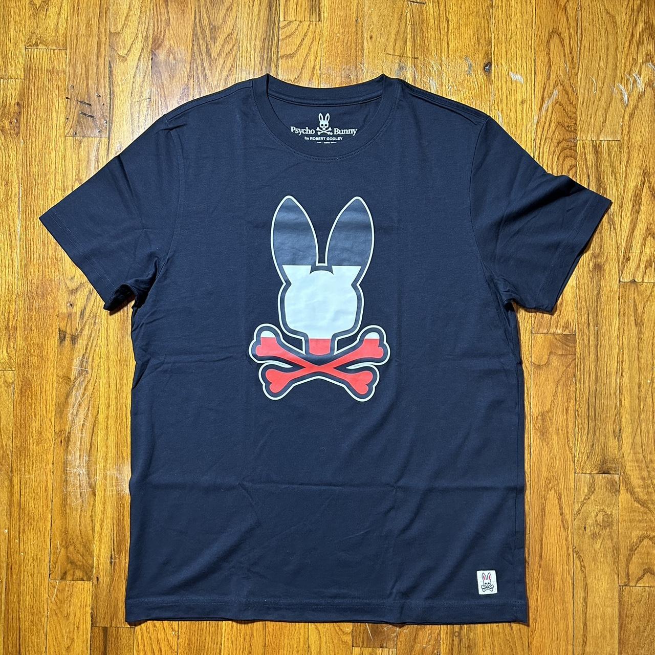Psycho Bunny Men's Navy T-shirt