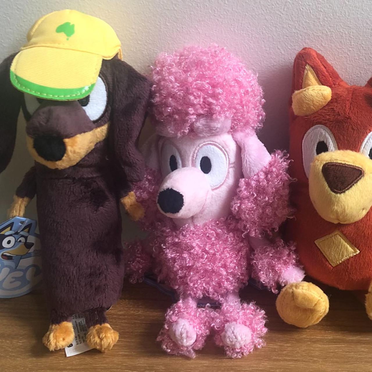 Bluey Friends: Snickers, Coco & Rusty Stuffed Plush... - Depop