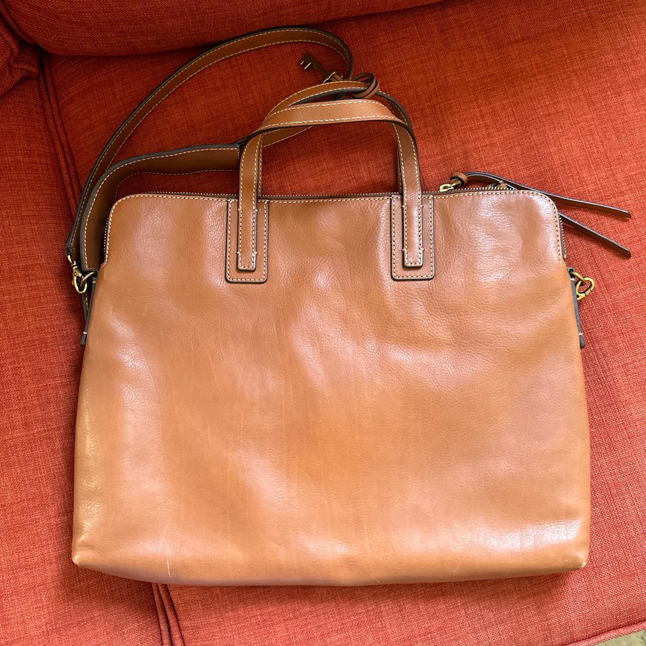 Fossil emma hotsell laptop bag