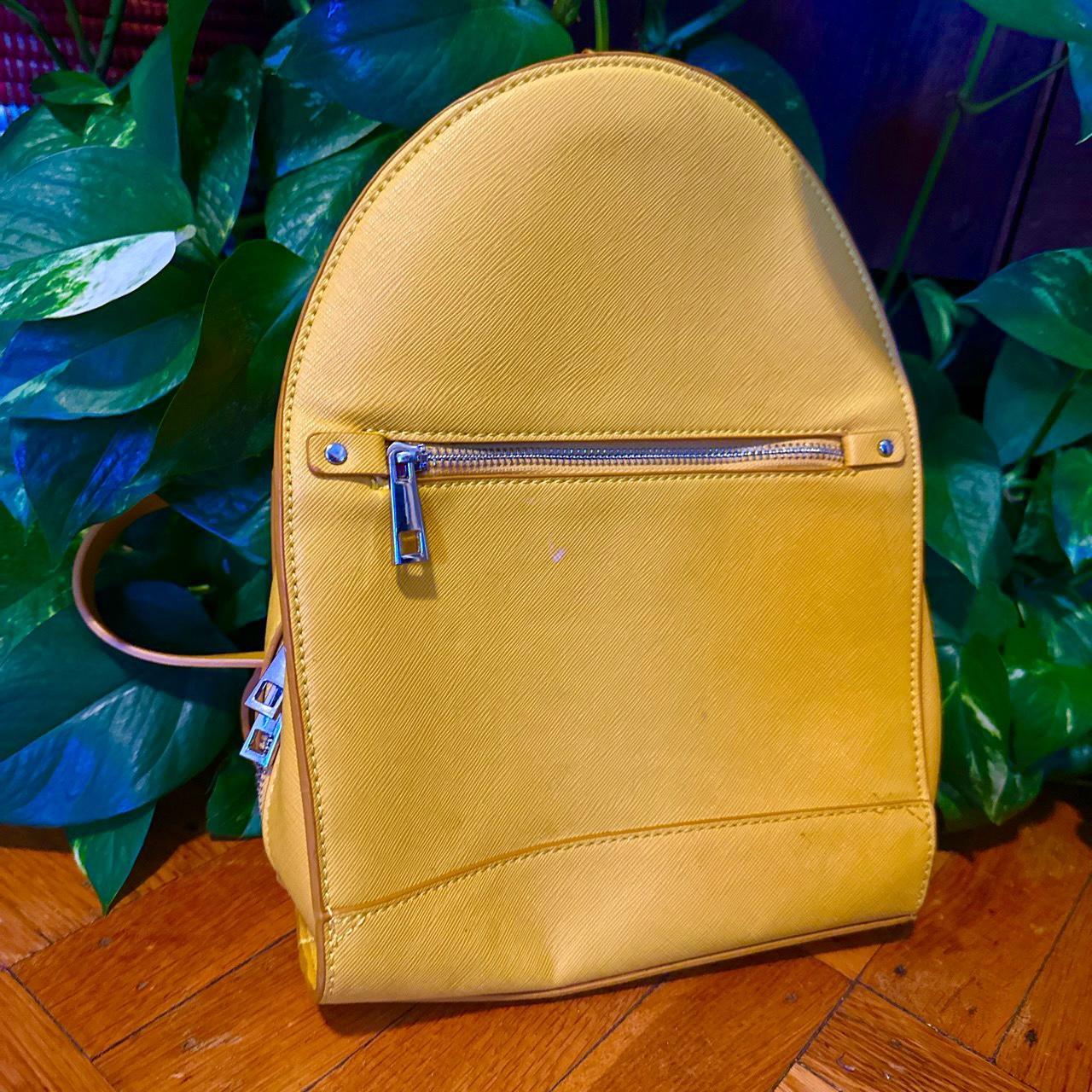 Zara best sale yellow backpack