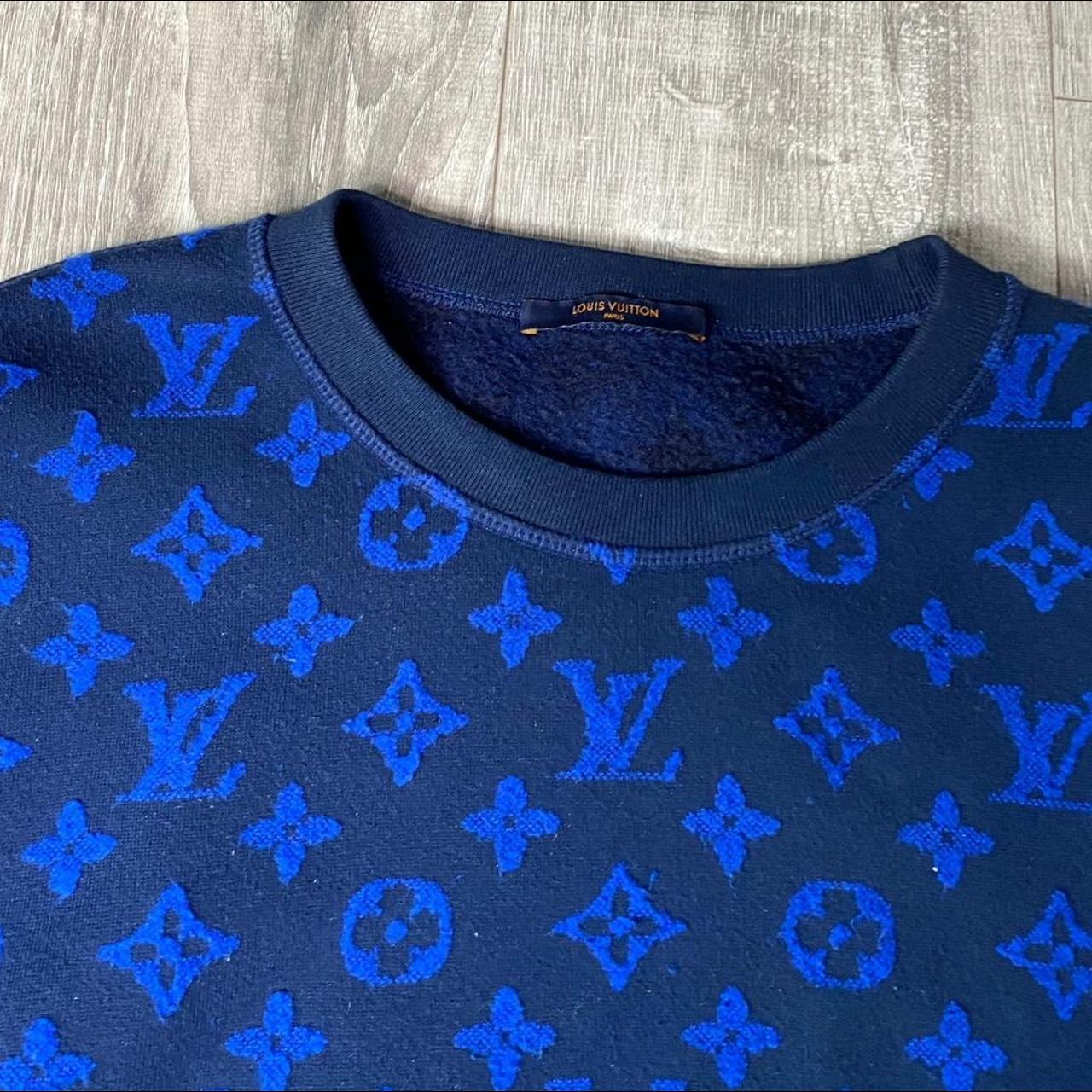 Louis Vuitton Full Monogram Jumper Size... Depop