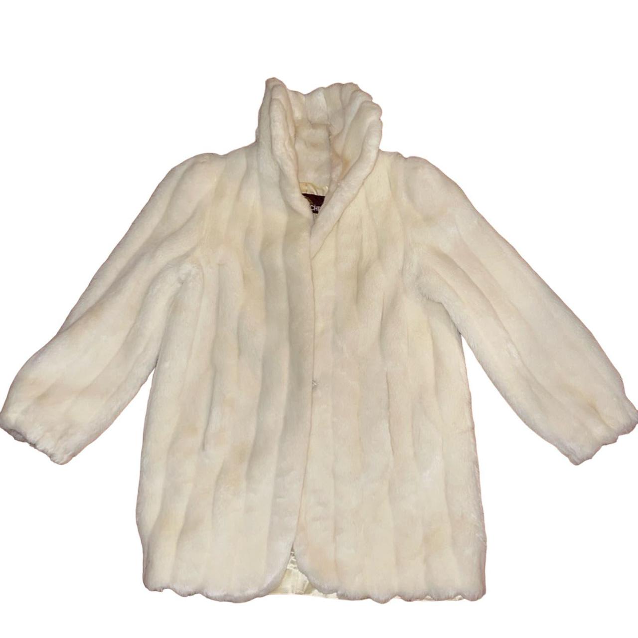 Offers Vintage Jordache Faux Fur Ivory Coat