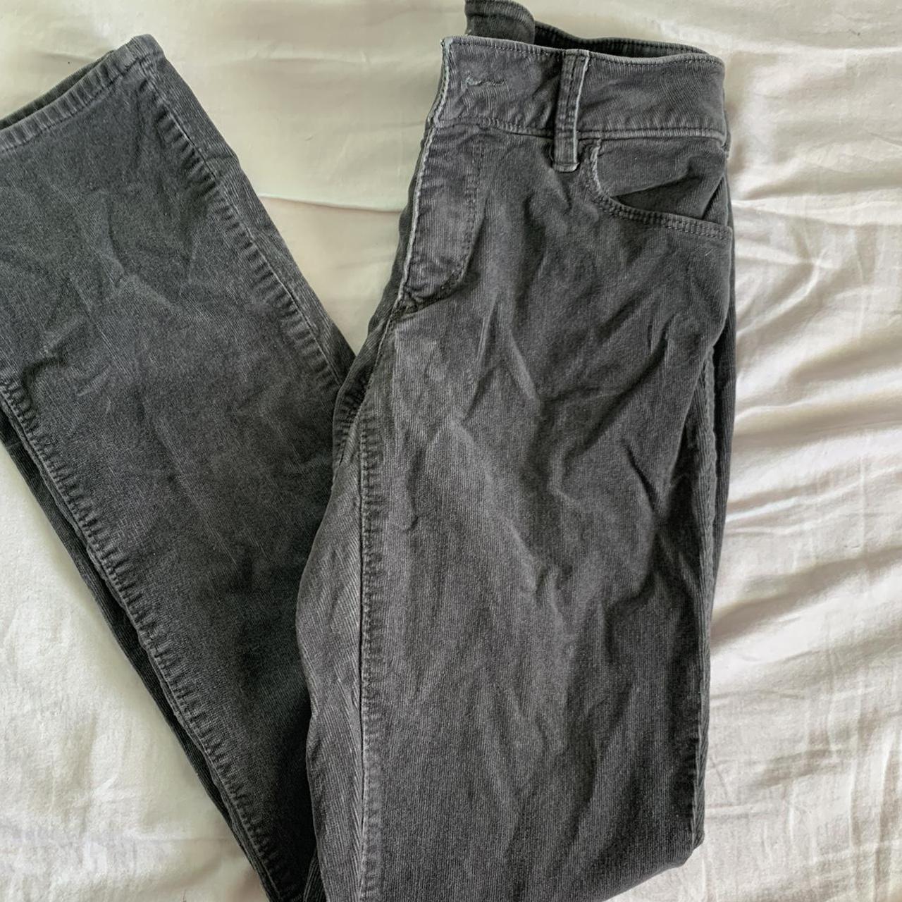 LOFT Women's Grey Jeans | Depop