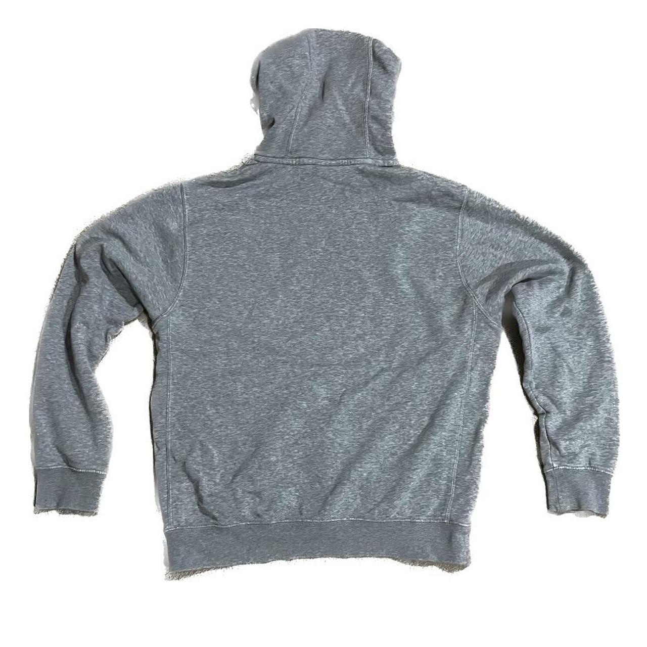 mens nike club hoodie grey