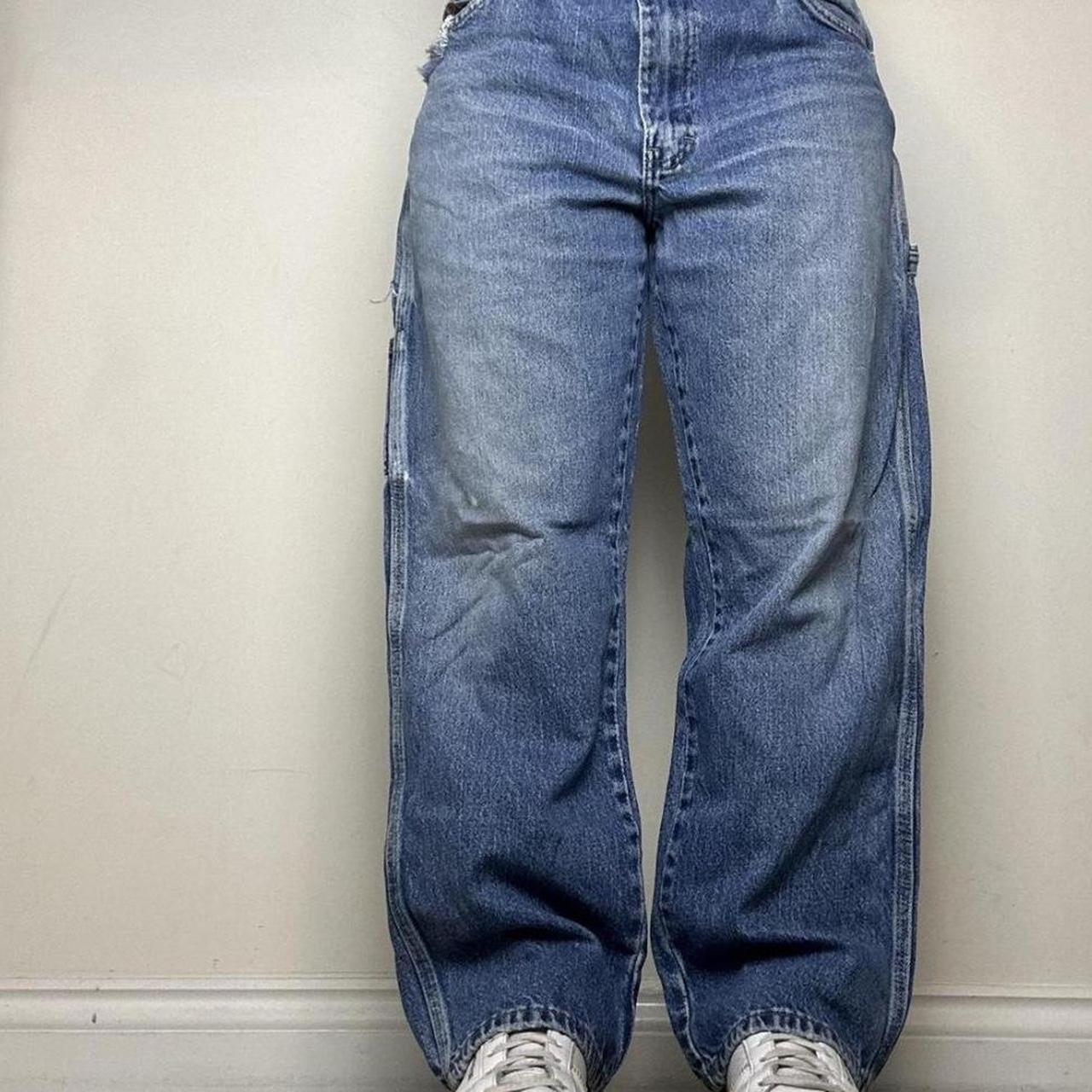 Vintage dickies baggy slouch cargo jeans - Shown... - Depop