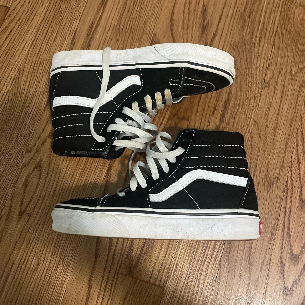 Black high top vans size 5 best sale