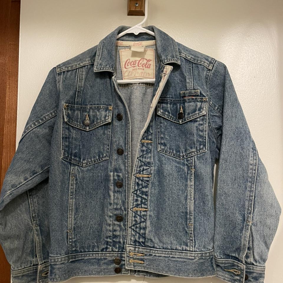 Vintage coca best sale cola jean jacket