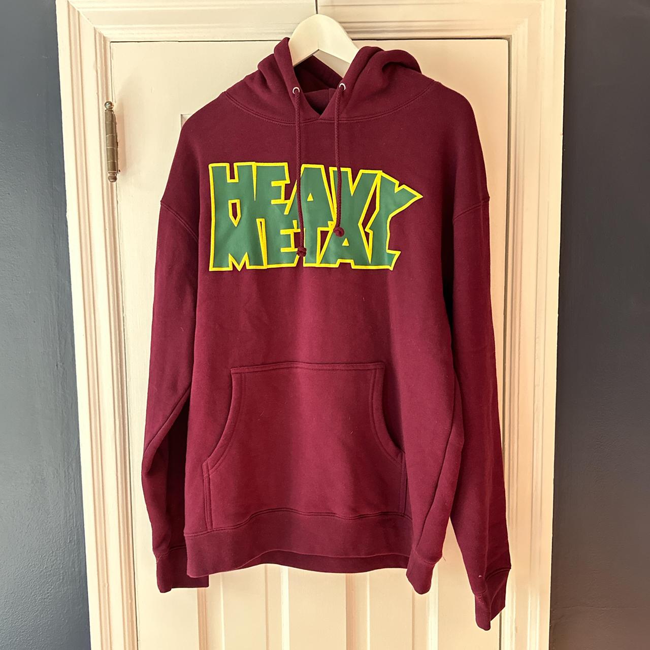 The Hundreds Burgundy Pullover popular Hoodie M