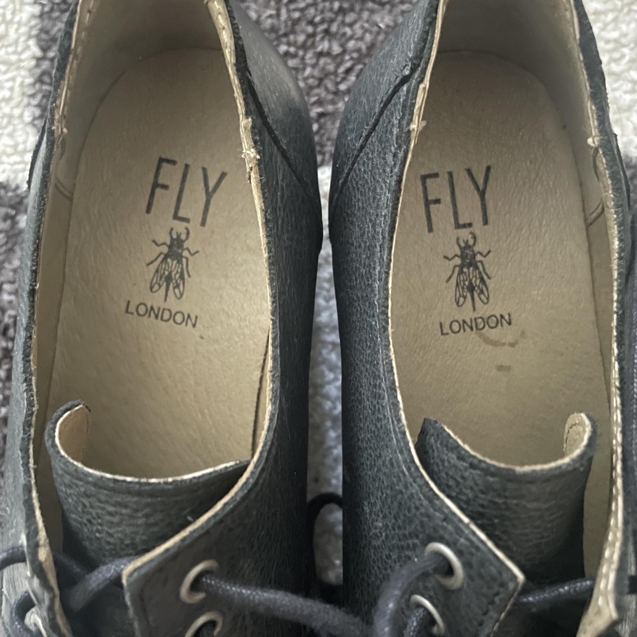 Fly London Women's Black Oxfords (5)
