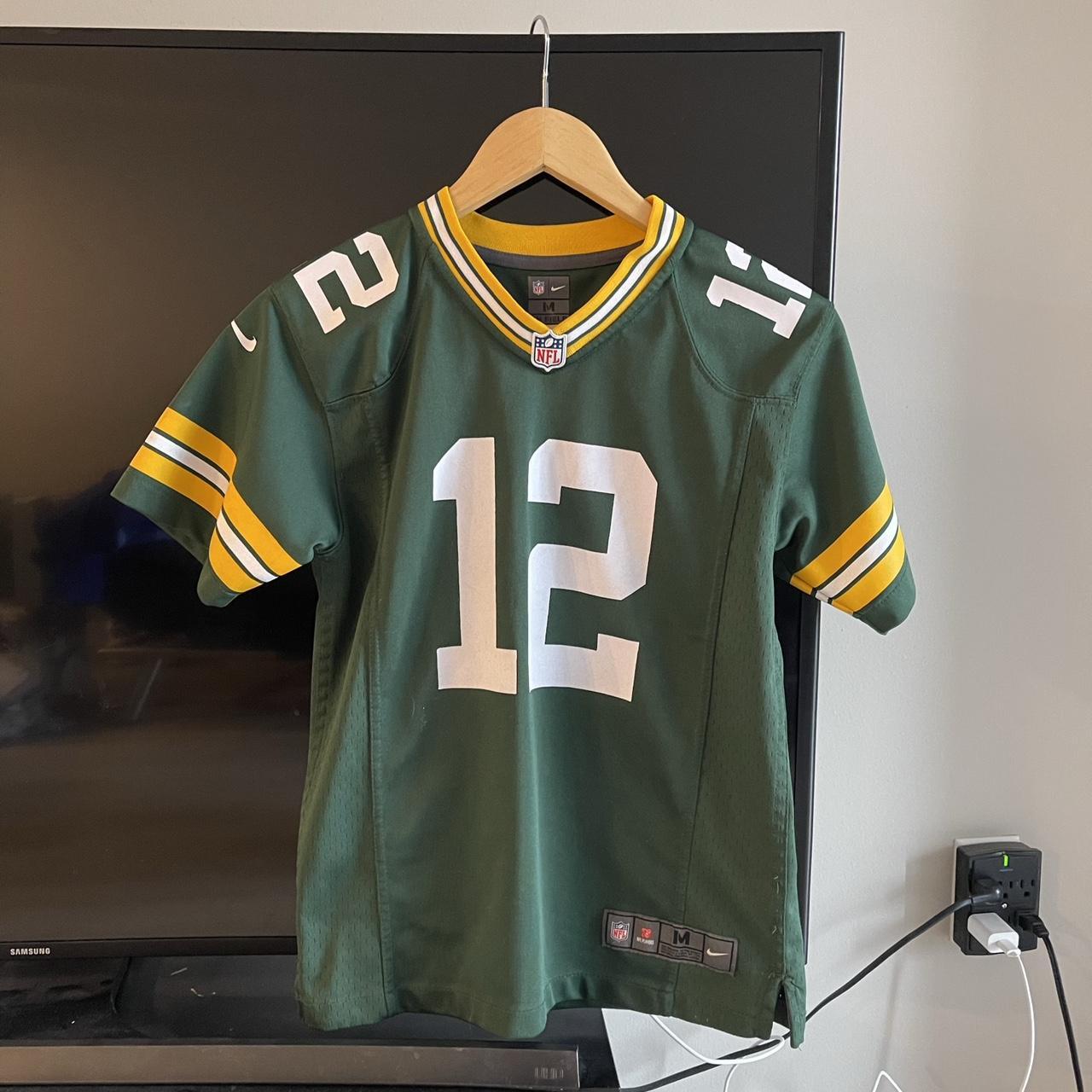 100% authentic Aaron Rodgers jersey from - Depop