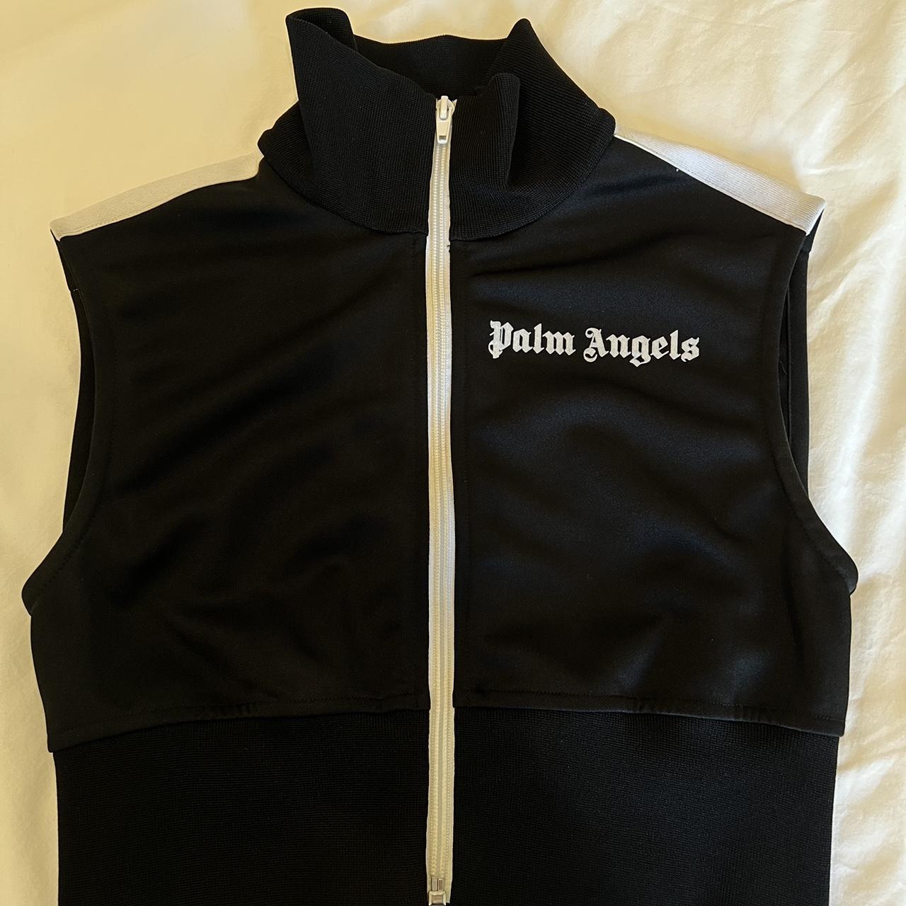 never worn, Palm Angels black logo leggings. tags & - Depop