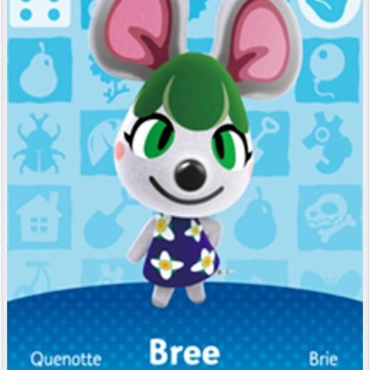 Bree Animal Crossing Series 1 Amiibo Card #269... - Depop