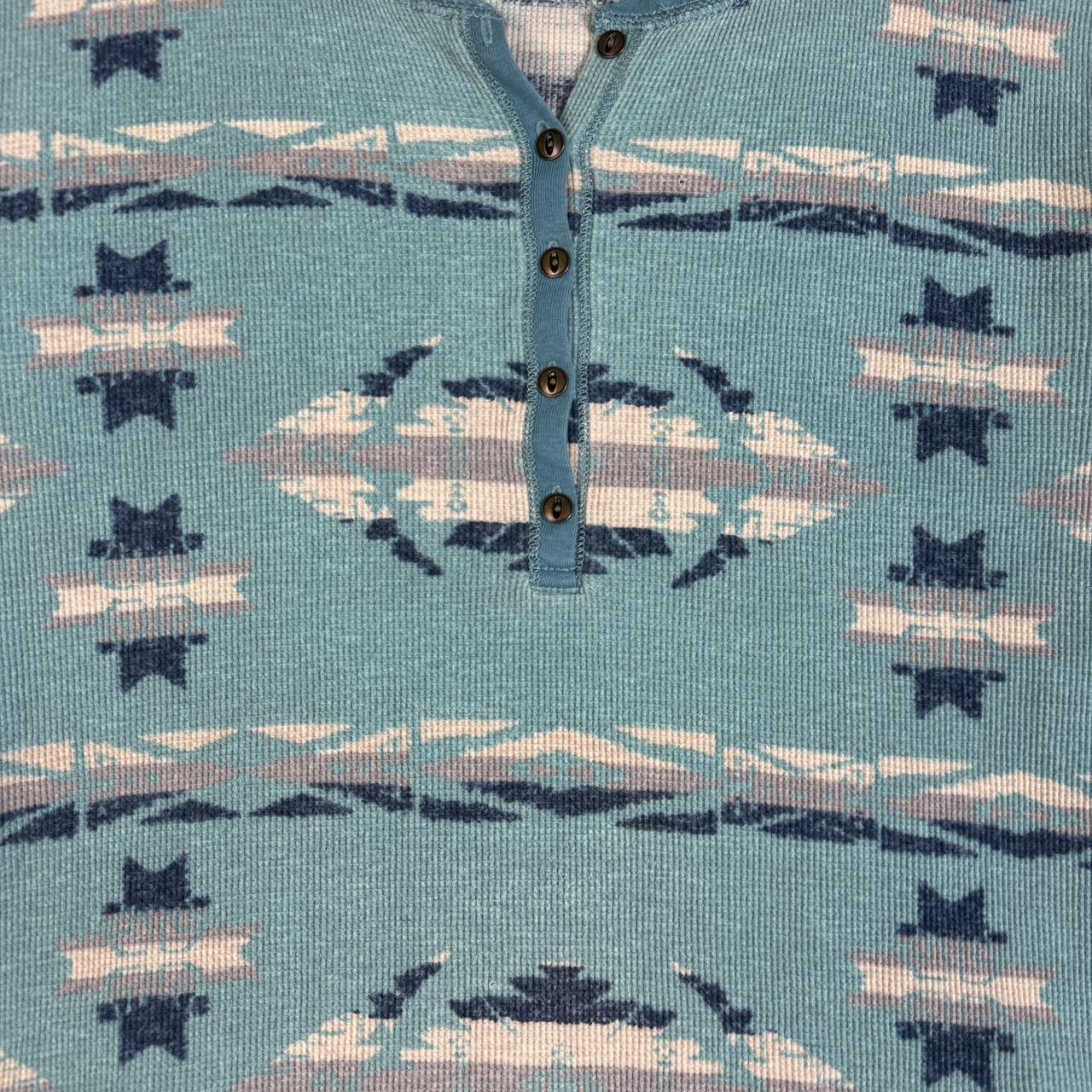 Chaps Women's T-shirt - Blue/Multi - XL – Chaps W… - image 3