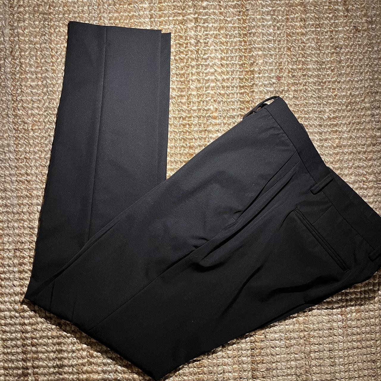 Zara black pants slim fit Size 34 US Depop