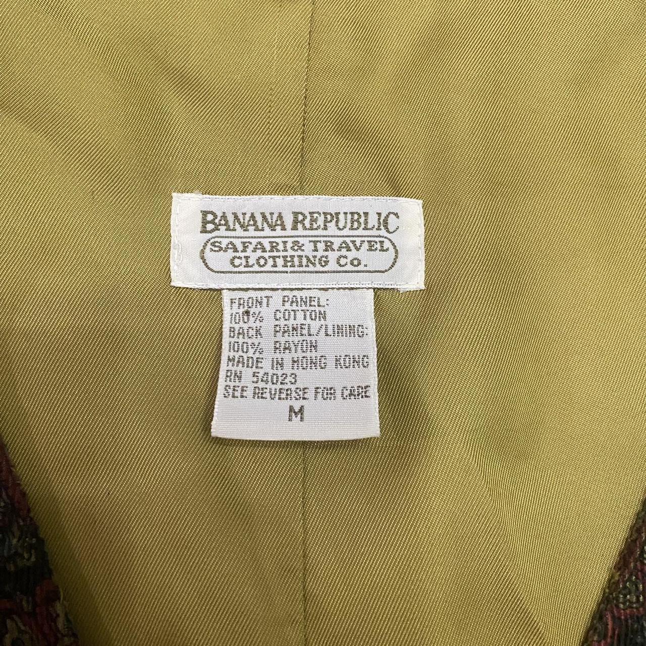 Banana Republic 90’s vintage vest Size: Medium No... - Depop