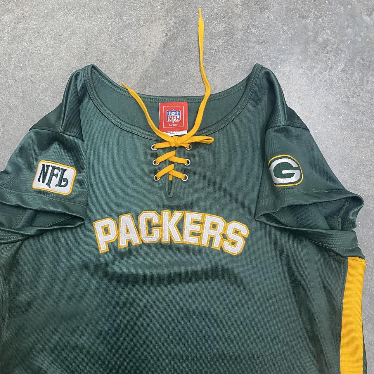 VINTAGE Green Bay Packers NFL Jersey Mens Size 48 - Depop