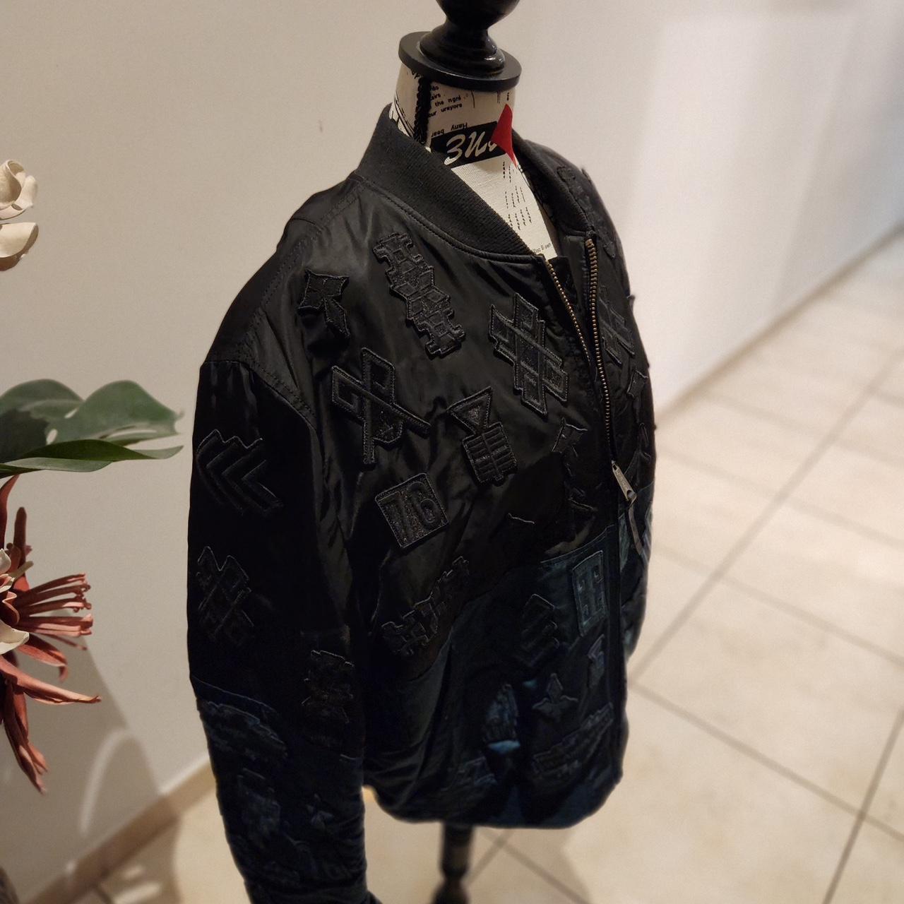 Marcelo Burlon x Alpha Industries Bomber Alpha | Depop Marcelo Burlon x Alpha Industries Bomber Alpha | Depop