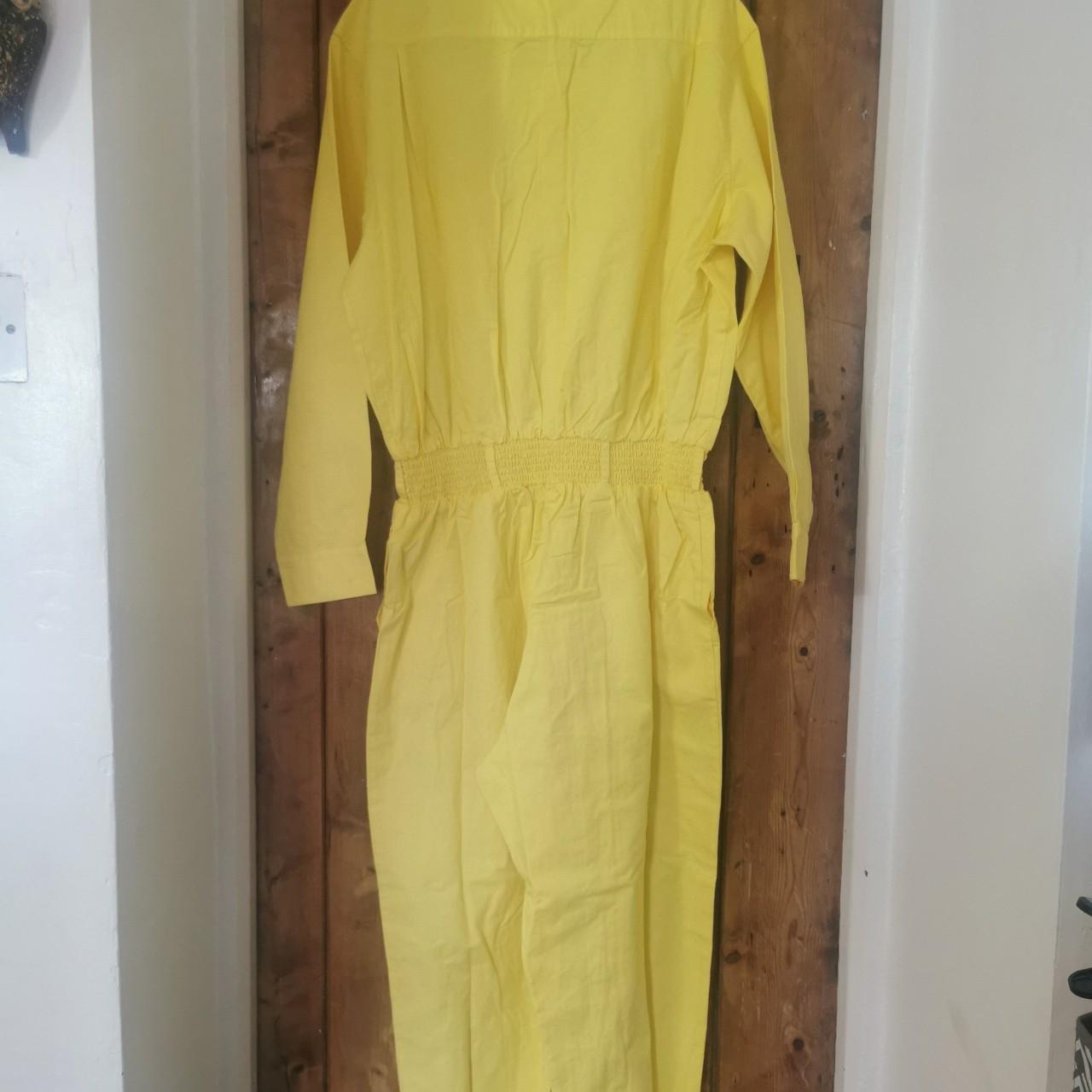 Lucy and Yak Women's Yellow Jumpsuit | Depop